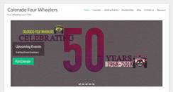 Desktop Screenshot of coloradofourwheelers.org